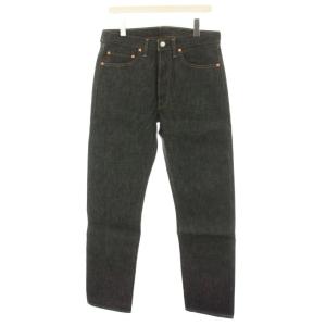 BLACK DENIM デニムパンツ ボタンフライ W30 L30