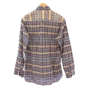 WAREHOUSE JOHN GLUCKOW ボタンダウンシャツ カジュアル 長袖 レギュラーカラー チェック柄 総柄 38