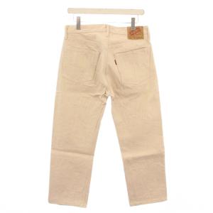 DENIME ウェアハウス lot224 デニムパンツ ジーンズ ボタンフライ ロゴパッチ W31 L30 アイボリー