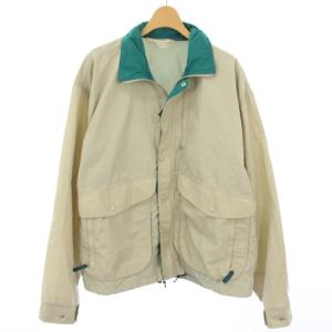 ビーンズ ウィンディ リッジ ジャケット ジップアップ ベージュ 緑 /TK