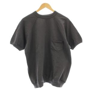半袖 スウェット ポケット トレーナー L グレー /G