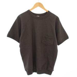 2ND-HAND スウェット トレーナー 半袖 ダークグレー /TK