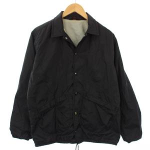 コーチジャケット ブルゾン ナイロン S 黒 ブラック /TK