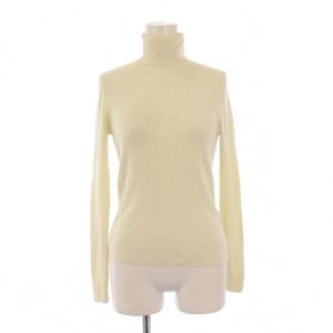 23AW NEW WASHBLE WOOL LEENDA LS リブニット 長袖 タートルネック ワンカラー