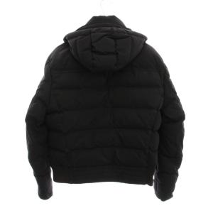 POLO RALPH LAUREN ダウンジャケット 中綿 フード付き ジップアップ アウター M 黒 ブラック /YM