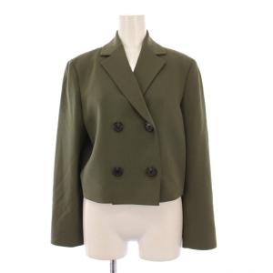 23AW Admiral Crepe Crop DB JKT テーラードジャケット アウター ダブル 総裏地