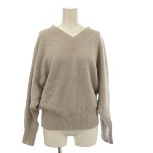 ウールフォックスVネックニット セーター 長袖 ウール F グレー 1513-104-4714 /JP