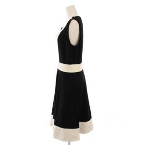 kate spade new york Color block Ponte Dress カラーブロックポンテドレス フレアワンピース ひざ丈 ノースリーブ