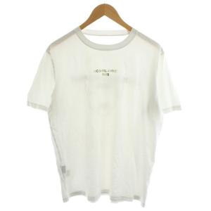 Tシャツ カットソー 半袖 ロゴ L 白 ホワイト LPFT-049 /AN58