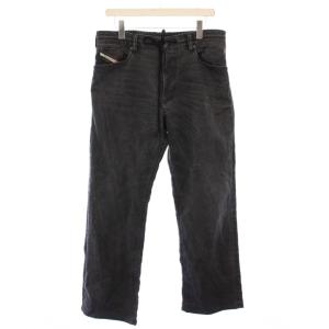 D-REEL JOGGS デニムパンツ ジーンズ ジップフライ ストレッチ W34 黒 ブラック /BB