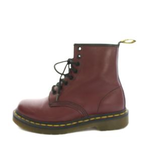 Dr.Martens 1460Z 8ホールブーツ 8EYE BOOT レースアップブーツ ショートブーツ レザー UK3 赤茶