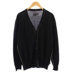ニットカーディガン ウール L ブラック SH0HP0004