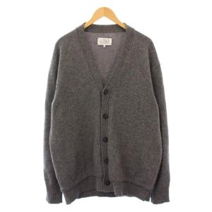 5Gエルボーパッチカーディガン S グレー SI1GP0003