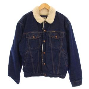 デニムジャケット Gジャン ジージャン 裏ボア 中綿 L インディゴ M4119-00 /BM