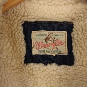 WRANGLER デニムジャケット Gジャン ジージャン 裏ボア 中綿 L インディゴ M4119-00 /BM