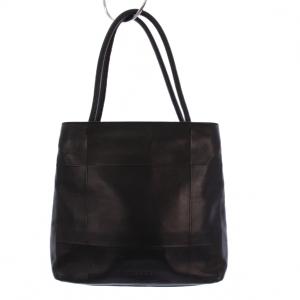 トートバッグ ハンドバッグ レザー 黒 /KH OH