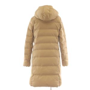 SHIPS フードロングダウン コート 38 ベージュ 314-15-0403 /AU