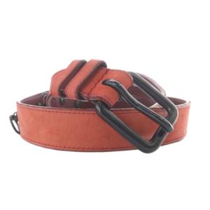 ベルト レザー 赤 レッド /SR