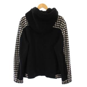 UNDERCOVER 23AW ギンガムウールモッサ後切替フード付Gジャン 4