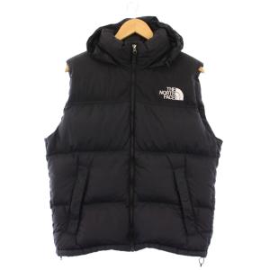 Nuptse Vest ダウンベスト M ブラック ND92338