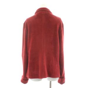 Senso unico LUNN ステンカラージャケット フリース 38 赤 レッド /KU