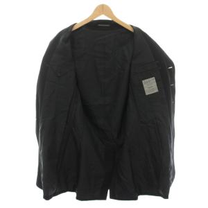 Yohji Yamamoto POUR HOMME ウールコート 2 ブラック HZ-J42-166