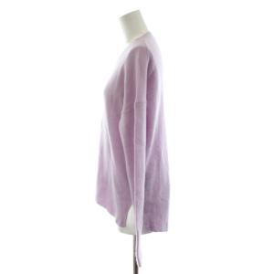 Theory ニット セーター 長袖 カシミヤ S 紫 パープル 9101711 /AN59