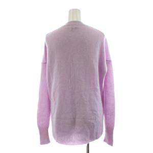 Theory ニット セーター 長袖 カシミヤ S 紫 パープル 9101711 /AN59