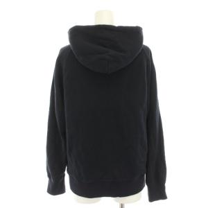 23区 23SS オーガニックコットンテリー ジップアップフーディー パーカー 前開き 長袖 ロゴプレート 38