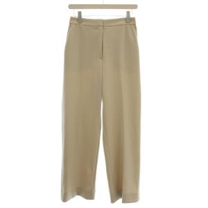 25SS ミリオーネダンボールニット ワイドストレートパンツ スラックス 9号 ベージュ PRCYGS0607