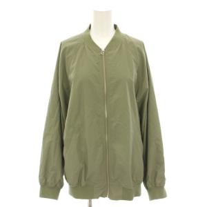 24SS ウォッシャブルナイロンタッサーMA-1 ミリタリーブルゾン アウター F カーキ 24011462104010