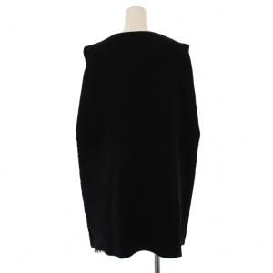 Spick&Span 25SS C/Rニットベスト プルオーバー F 黒 25080200900010 /BM