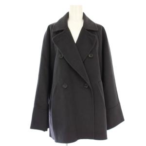 24AW スーパー160ダブルフェイスショートコート 36 グレー 24020900055030
