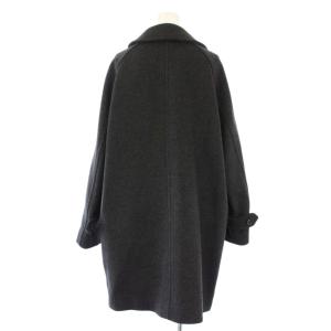Framework 24AW ラムウールMIXシャルムバルカラーコート 36 グレー 24020220602140