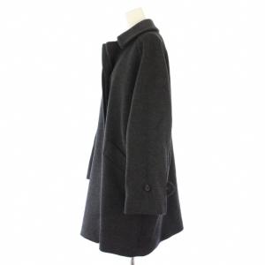 Framework 24AW ラムウールMIXシャルムバルカラーコート 36 グレー 24020220602140