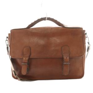 バロン BARON 2WAYバッグ ショルダー トート レザー 茶 ブラウン /SS OS