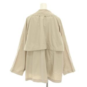 IENA 24SS PE/ポプリンオーバーショートコート ショートトレンチコート アウター 36 ベージュ 24020900053010
