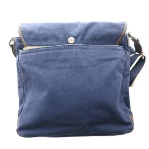 COACH クロスボディメッセンジャーバッグ ショルダー 紺 ネイビー 茶 ブラウン F70627 /SS OS