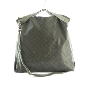 2WAY ショルダーバッグ トートバッグ スター柄 グレー /MI