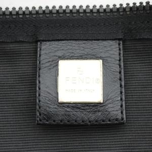 FENDI トートバッグ ハンドバッグ ショルダーバッグ ロゴ ナイロン 黒 ブラック /AN16 OH