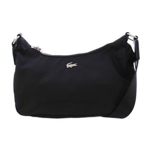 ショルダーバッグ ナイロン ロゴ ワンカラー 黒 ブラック /BB