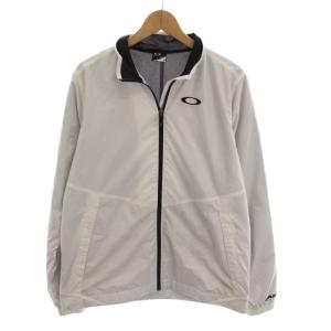 ジャケット ジップアップ ボーダー M グレー 白 ホワイト /YM