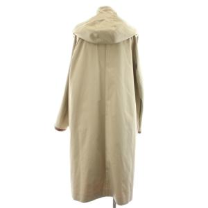 MOGA コート ロング丈 フード ライナー付き アウター 2 ベージュ 茶 ブラウン B0201CFC200 /AN29