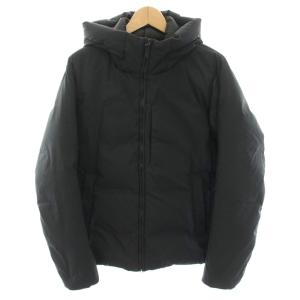 BY ウェザーフーディダウンジャケット アウター フード M 黒 ブラック 1225-114-8359