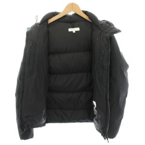 BEAUTY&YOUTH UNITED ARROWS BY ウェザーフーディダウンジャケット アウター フード M 黒 ブラック 1225-114-8359