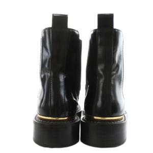 MARNI サイドゴアブーツ ショートブーツ センタージップ レザー 36 黒 ブラック /AN28