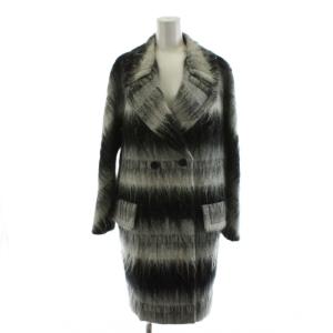 チェスターコート 38 グレー ブラック