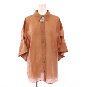 25SS TORI MADDOX SHIRT トリマドックスシャツ ブラウス 七分袖 レギュラーカラー