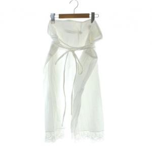 ラップスカート M 白 ホワイト レース /AP