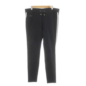 トラックパンツ イージー 4 黒 ブラック サイドライン /RR